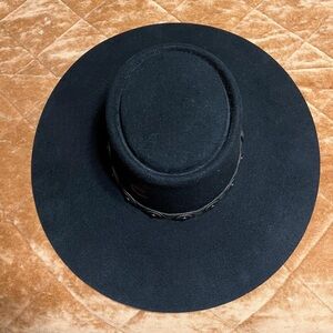 Charlie 1Horse Black Felt Hat